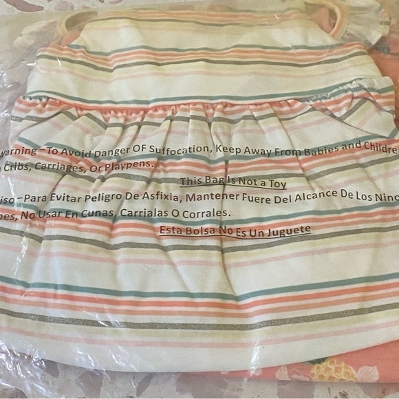 Sigrid Olsen New 12M Girls 2 Pack Babydoll Dresses Floral Stripe Prints Summer - Picture 9 of 9